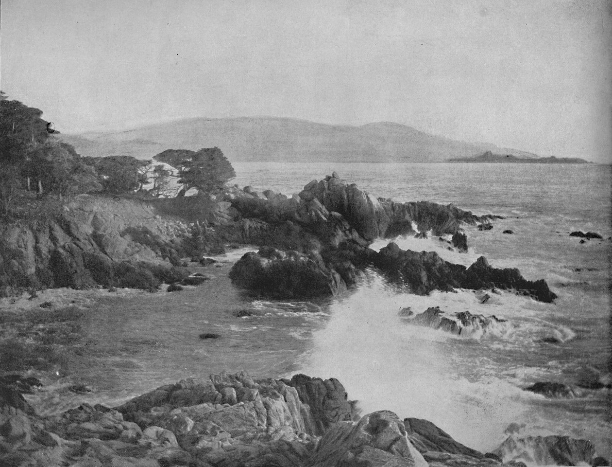 Carmel Bay, Kalifornia, 1897. tekijältä Unbekannt