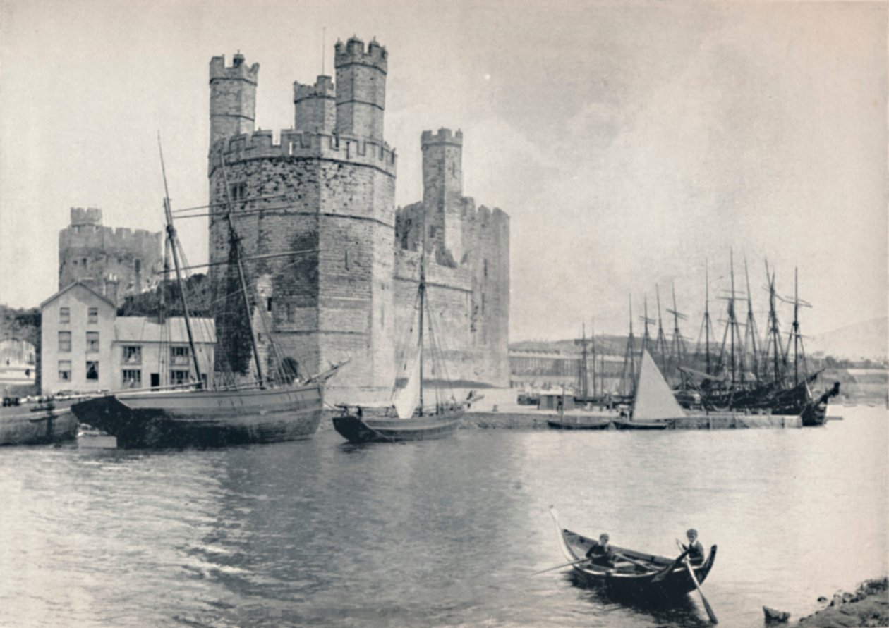 Carnarvon - Linna, 1895 tekijältä Unbekannt