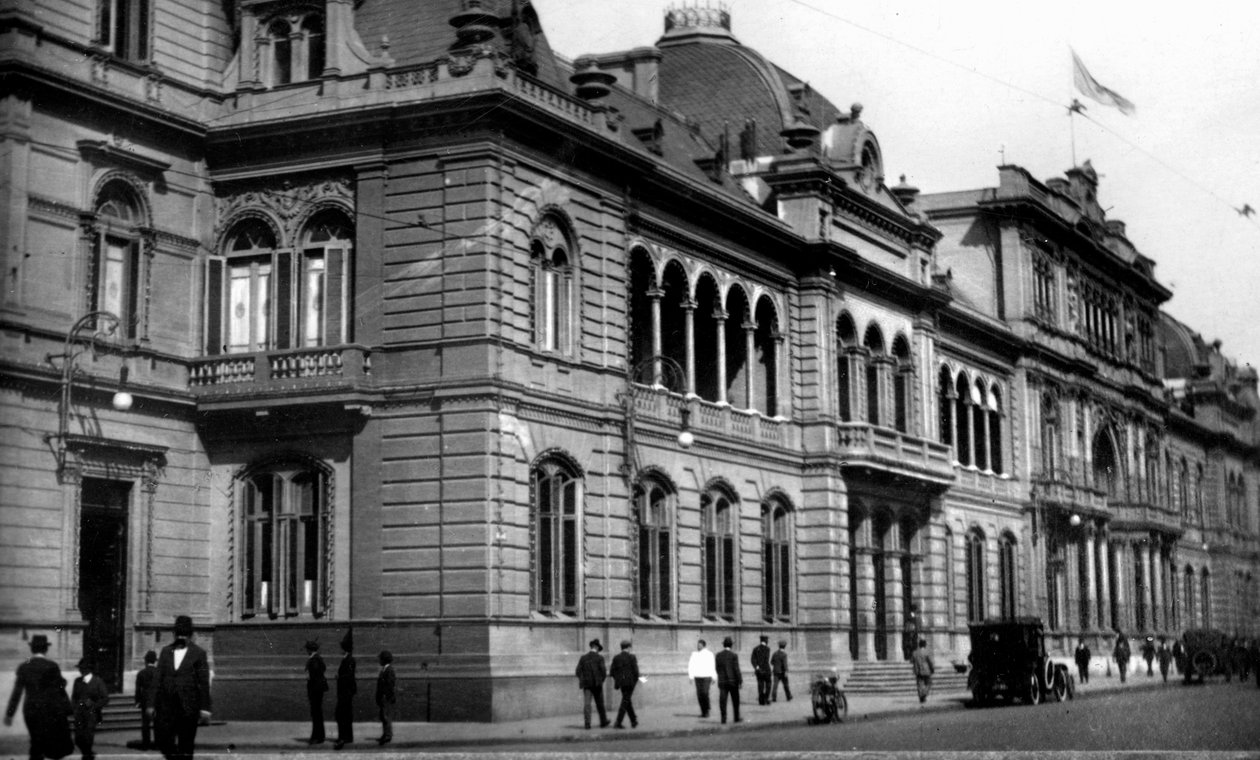 Hallituksen talo. Buenos Aires, Argentiina, 1920-luku tekijältä Unbekannt