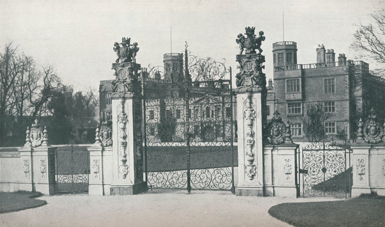 Castle Ashby, Northants, vuodelta 1915 tekijältä Unbekannt