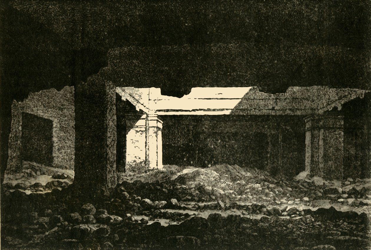 Katakombit Aleksandriassa, 1890. tekijältä Unbekannt