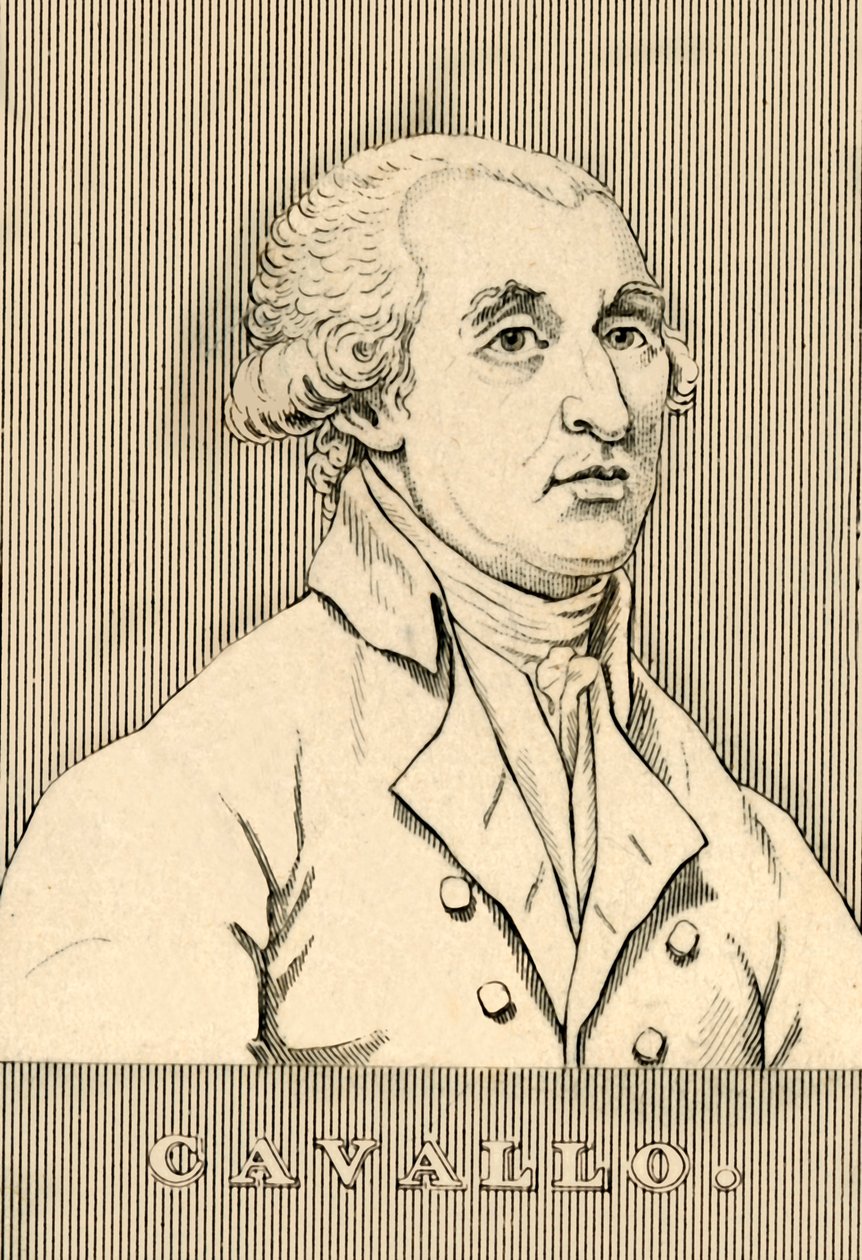 Cavallo, 1749-1809, 1830. tekijältä Unbekannt