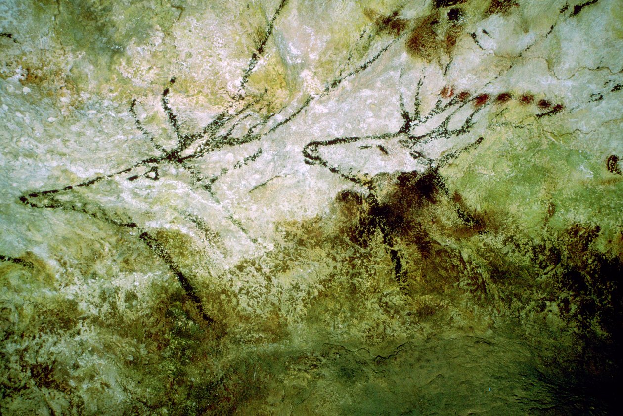 Luolamaalaus "uivasta peurosta" Lascaux