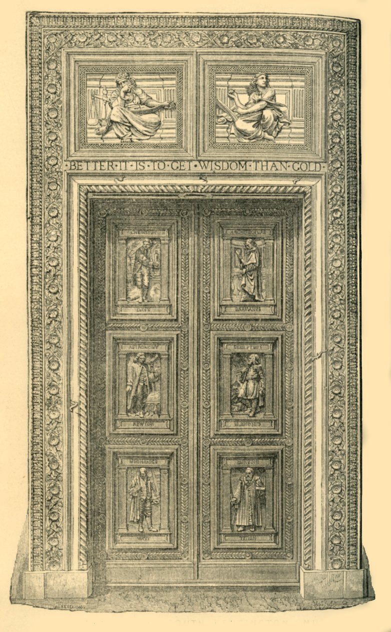 Central Door, South Kensington Museum, 1860-luku, 1881. tekijältä Unbekannt
