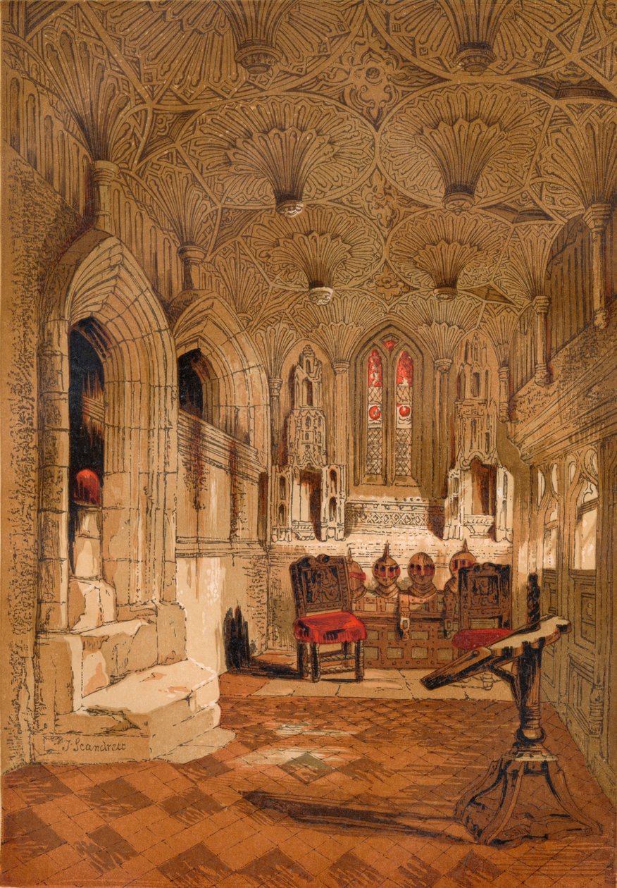 Chantry Chapel, c1845, 1864 tekijältä Unbekannt