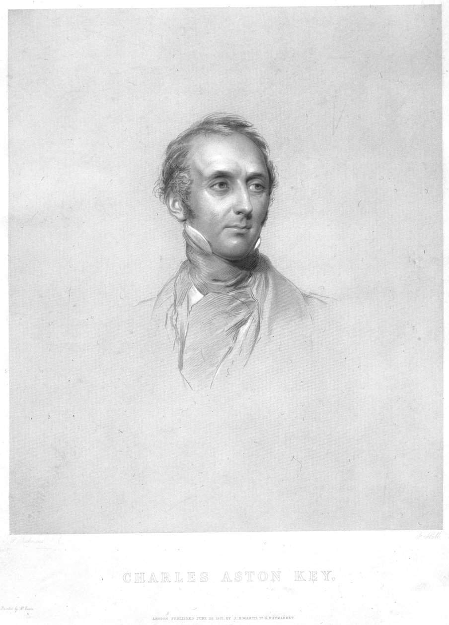 Charles Aston Key, FRS, kirurgi, n. 1830 tekijältä Unbekannt