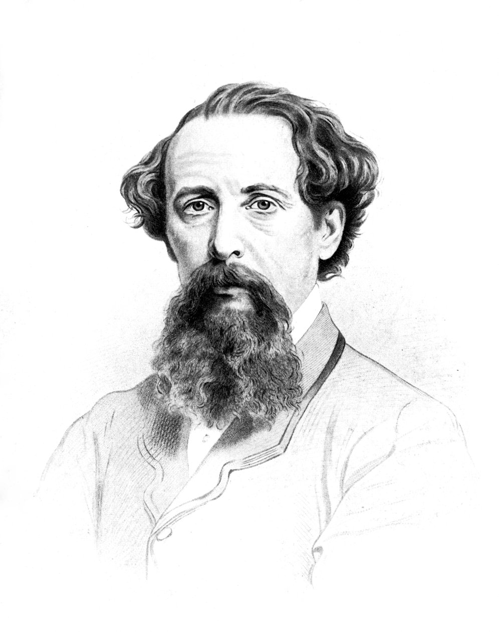 Charles Dickens, 1800-luvun englantilainen kirjailija, 1910 tekijältä Unbekannt