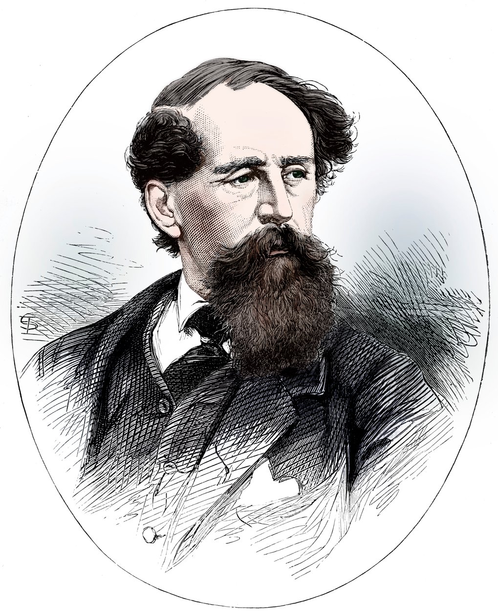 Charles Dickens, 1800-luvun englantilainen kirjailija tekijältä Unbekannt