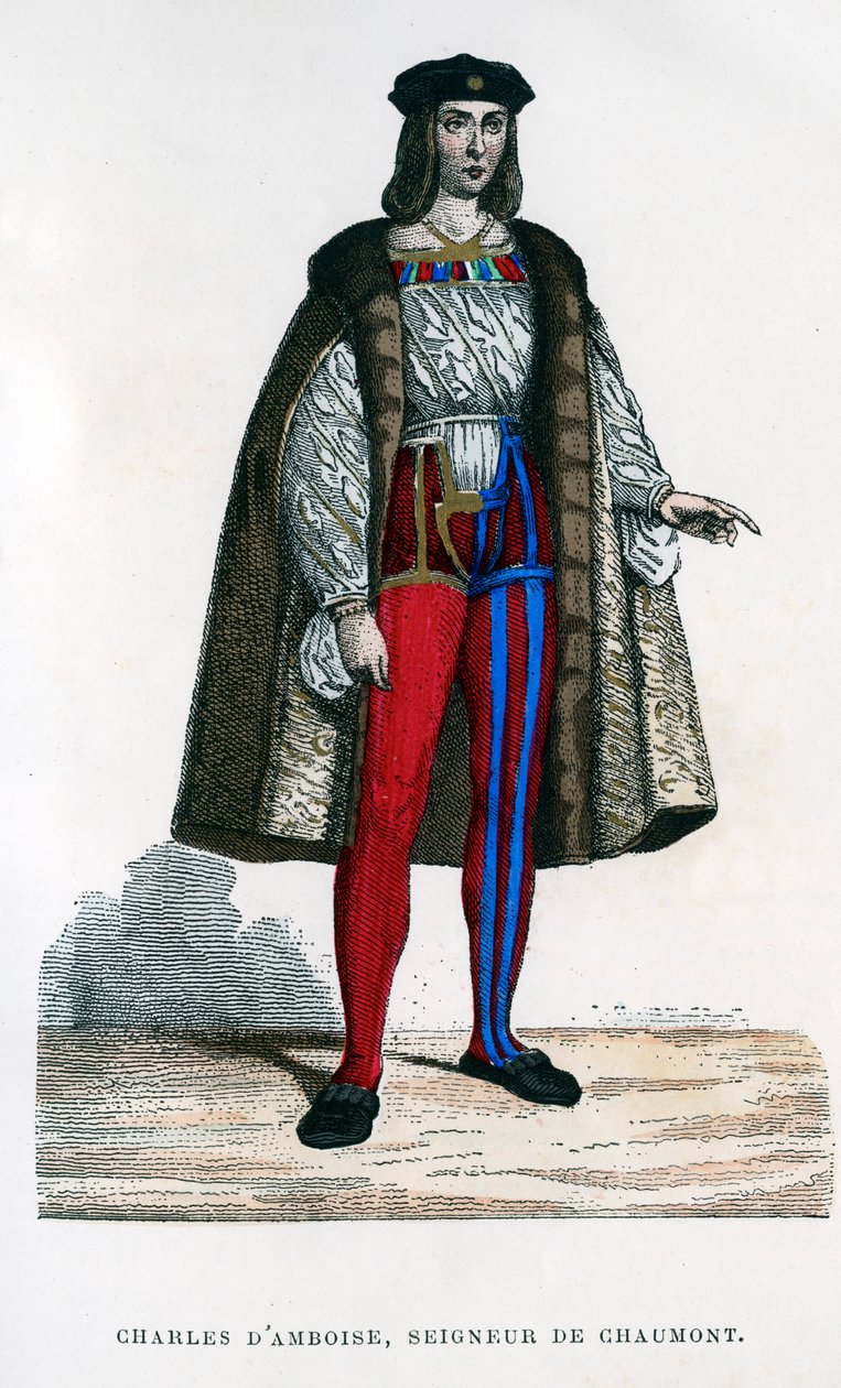 Charles dAmboise, Chaumontin lordi, 1882-1884 tekijältä Unbekannt