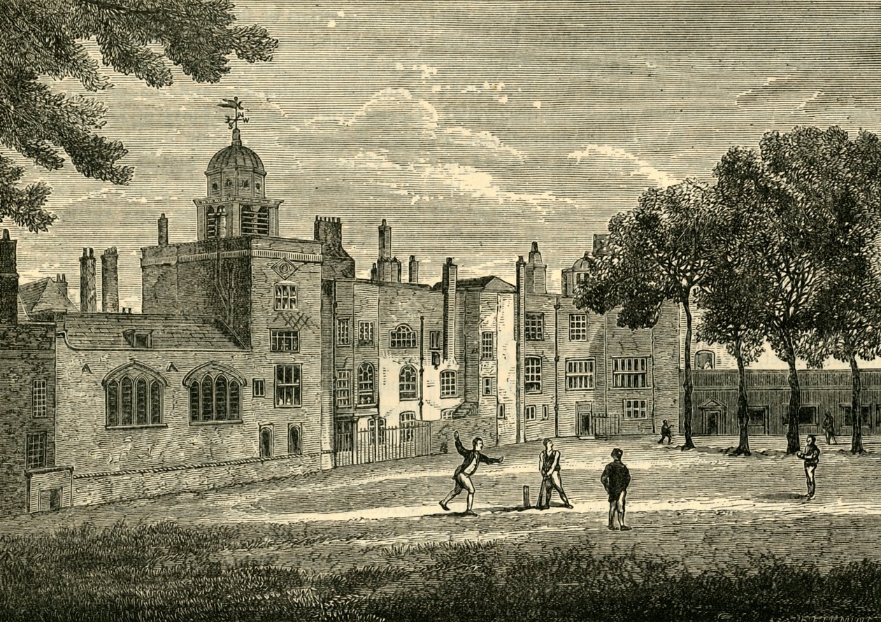Charterhouse - The Quadrangle, 1872. tekijältä Unbekannt