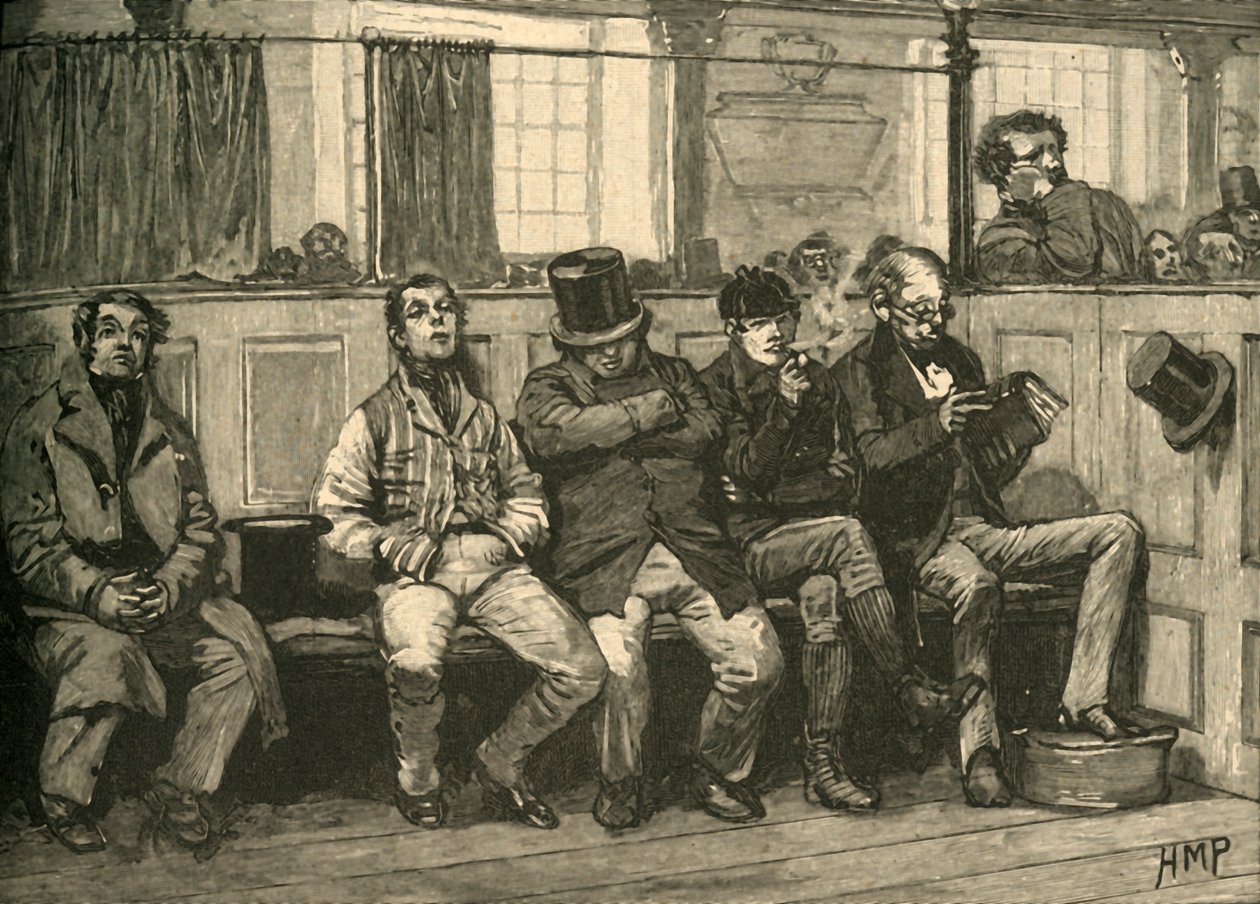 Taitajat kirkossa, c1839 c1890. tekijältä Unbekannt