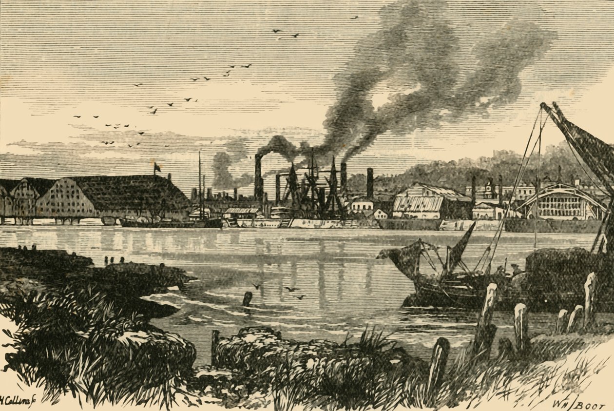 Chatham Dockyard, 1898. tekijältä Unbekannt