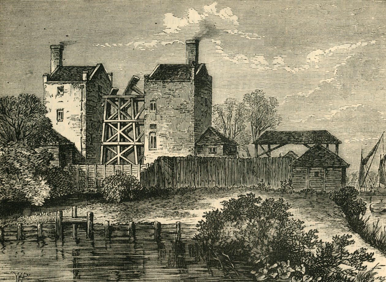 Chelsea Water-Works, vuonna 1750, n. 1876. tekijältä Unbekannt