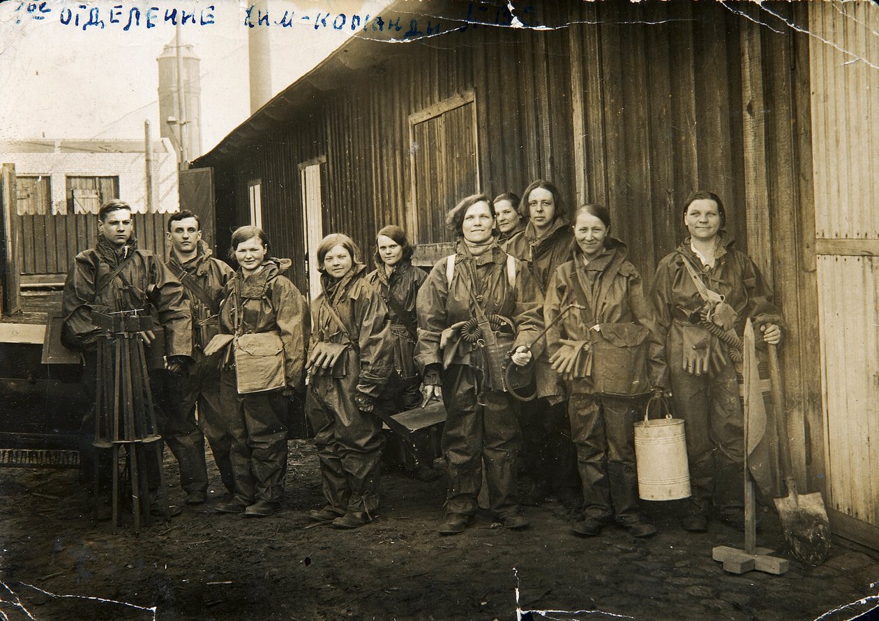 Kemiallinen puolustusyksikkö PVChO, Neuvostoliitto, 1930-luku tekijältä Unbekannt