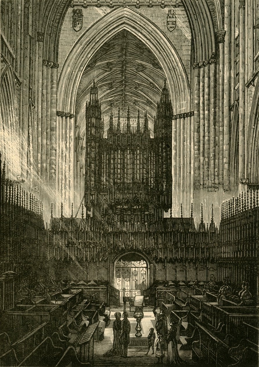 York Minsterin kuoro, 1898. tekijältä Unbekannt