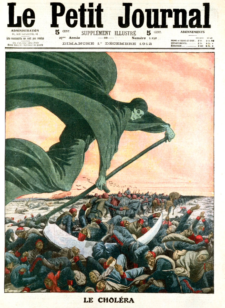 Kolera, 1912 tekijältä Unbekannt