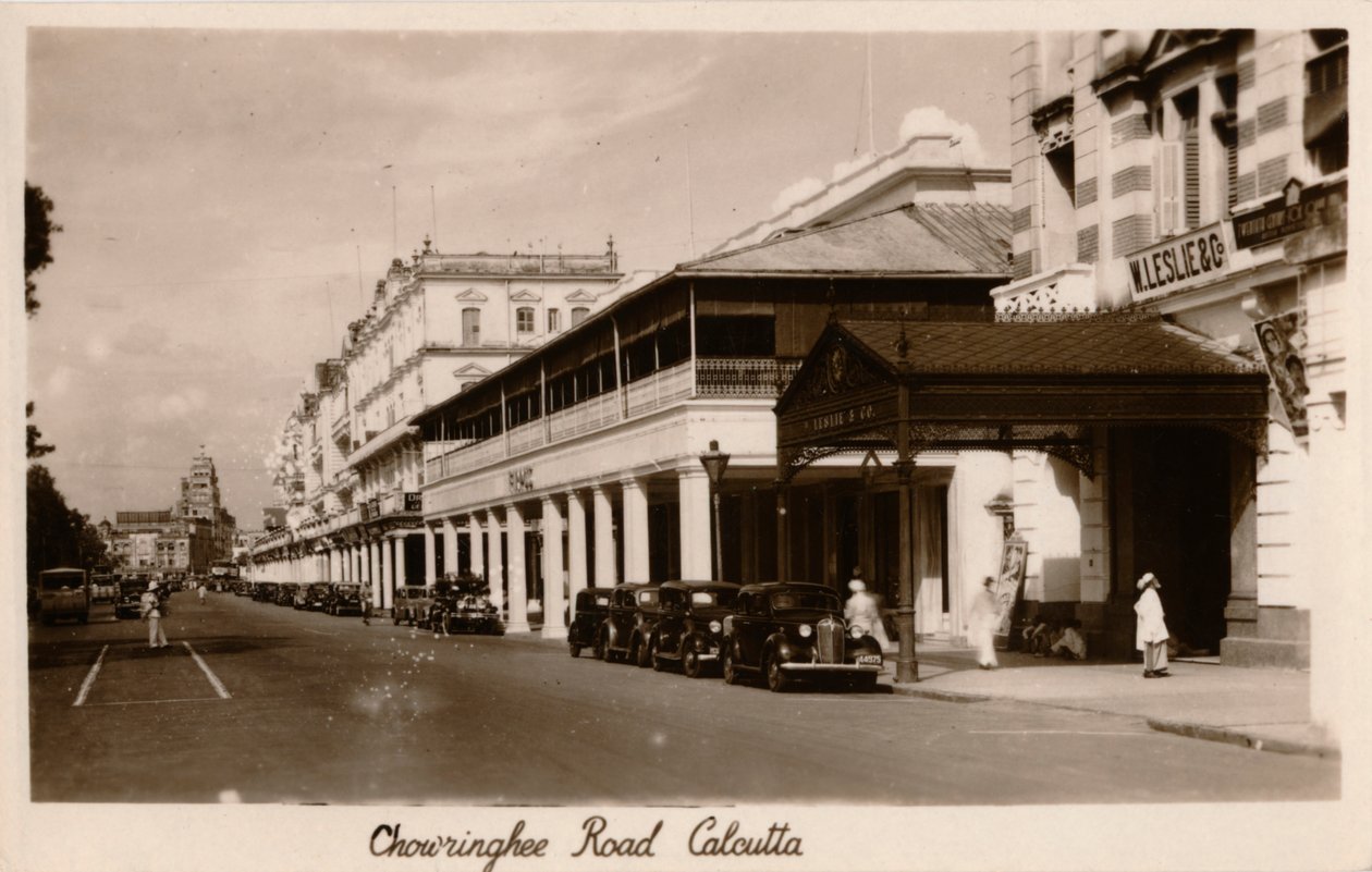 Chowringhee Road, Kalkutta, 1940 tekijältä Unbekannt