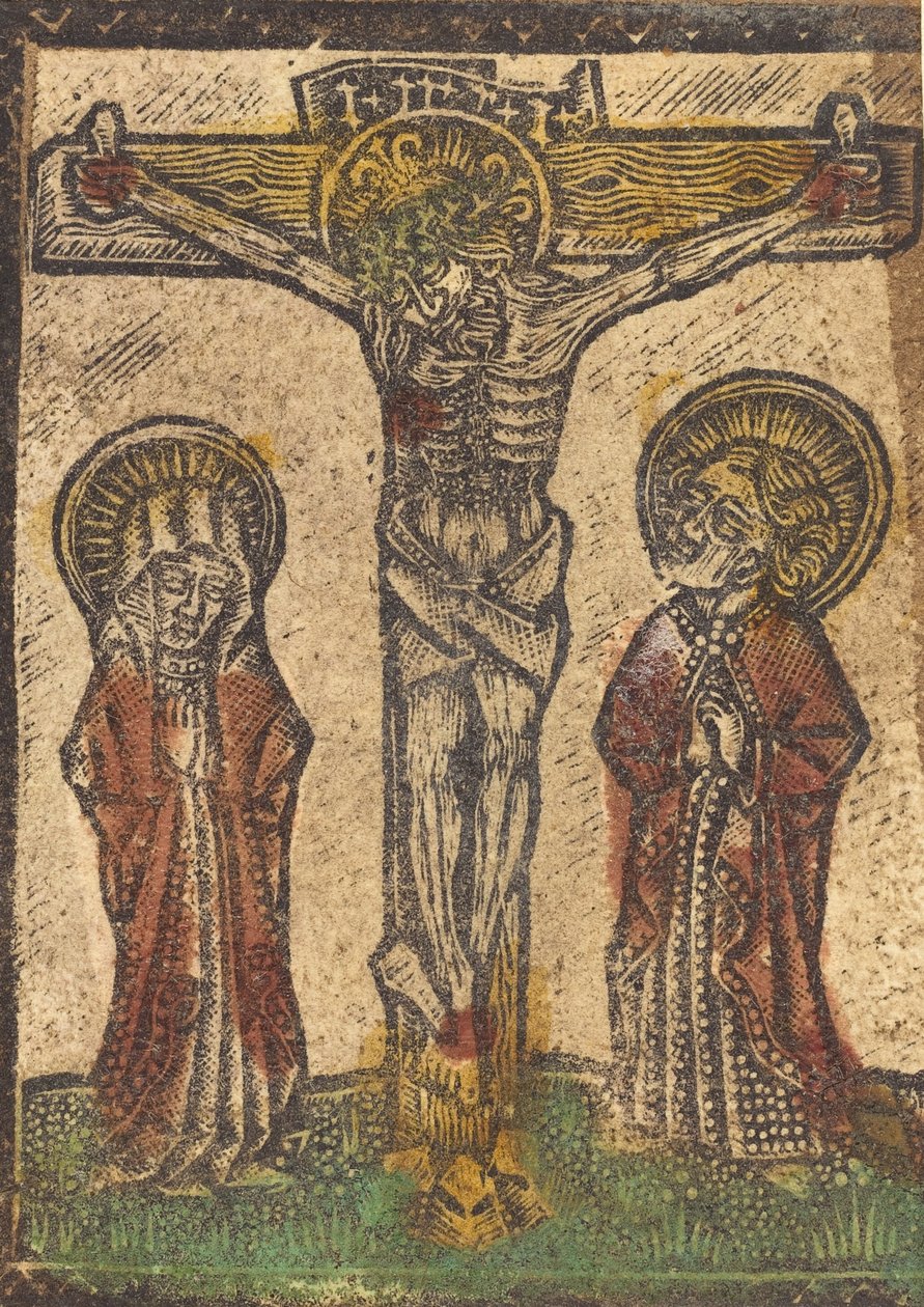 Kristus ristillä, 14701480. tekijältä Unbekannt