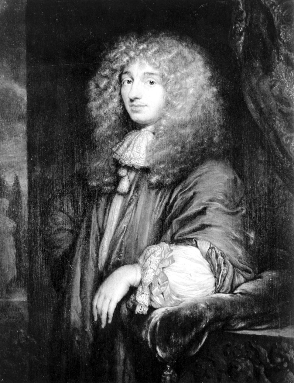 Christiaan Huygens, hollantilainen fyysikko tekijältä Unbekannt