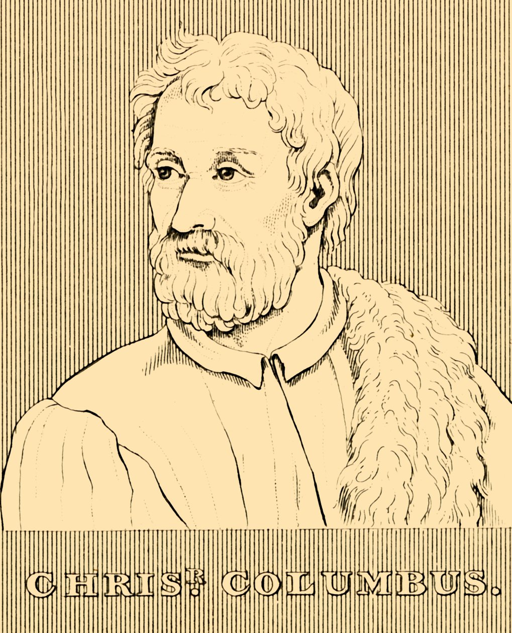 Kristoffer Kolumbus, 1451-1506, 1830. tekijältä Unbekannt