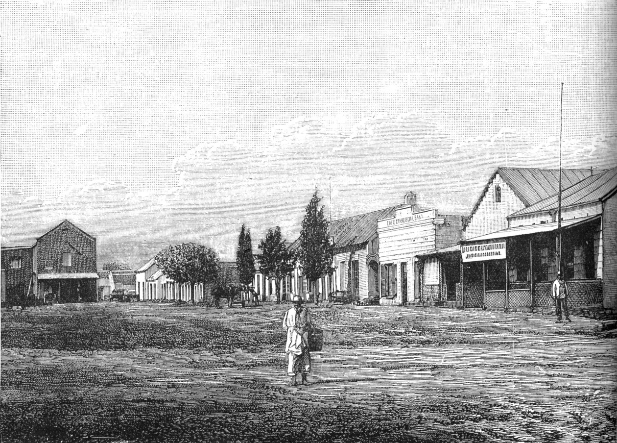 Church Square, Pretoria, 1880-luku tekijältä Unbekannt