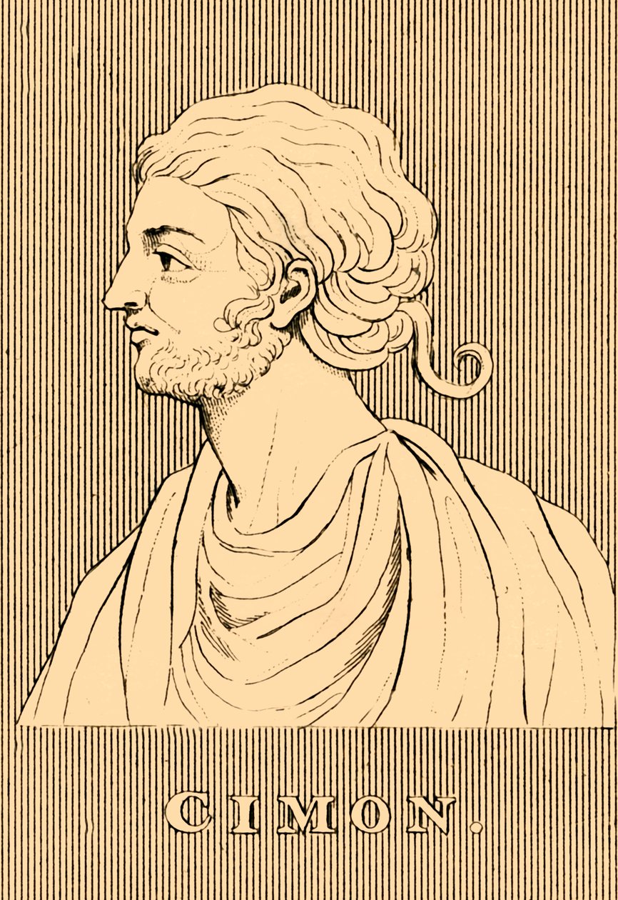 Cimon, 510-450 eKr., 1830. tekijältä Unbekannt