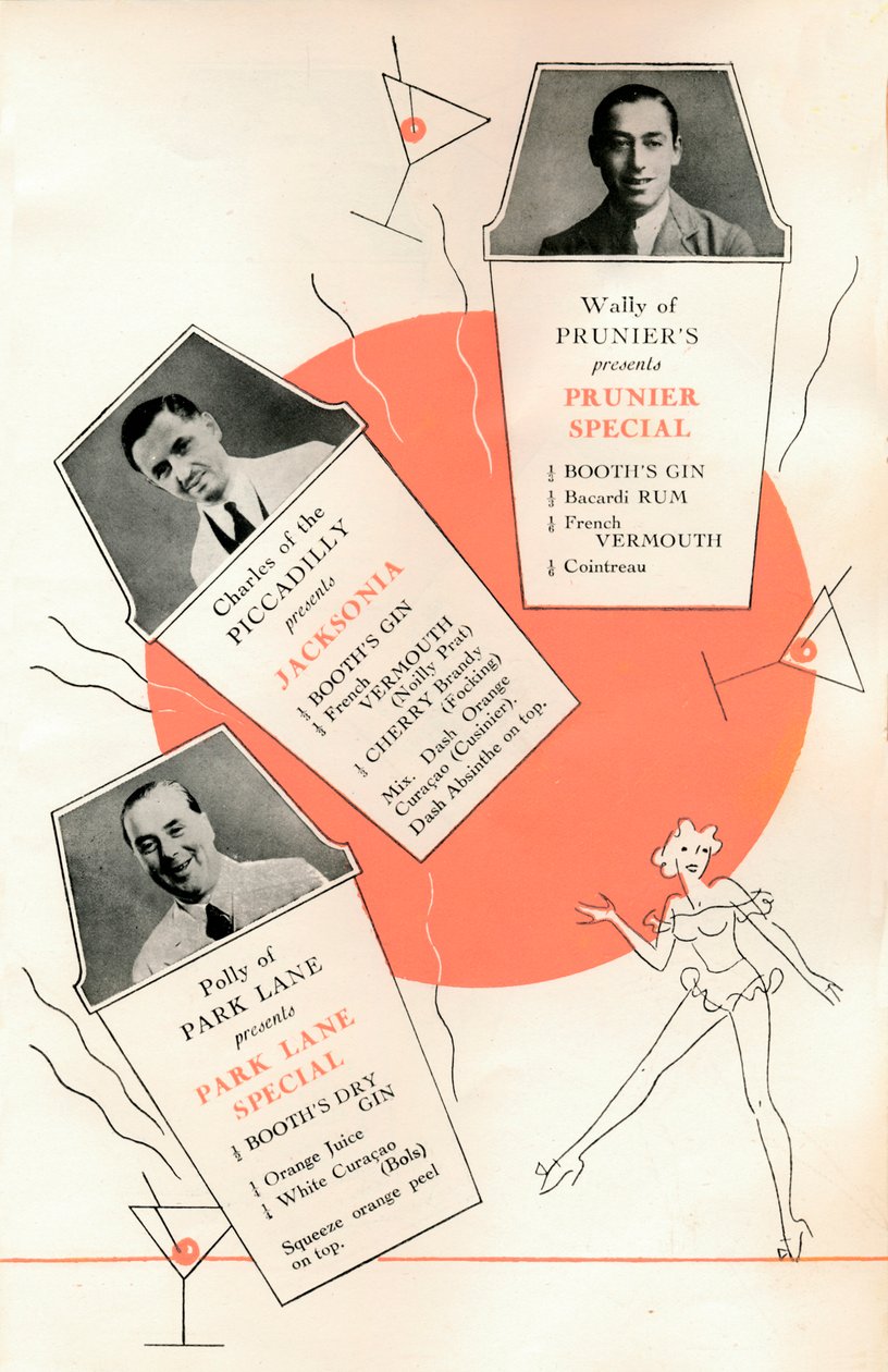 Cocktailreseptejä, 1935 1935. tekijältä Unbekannt
