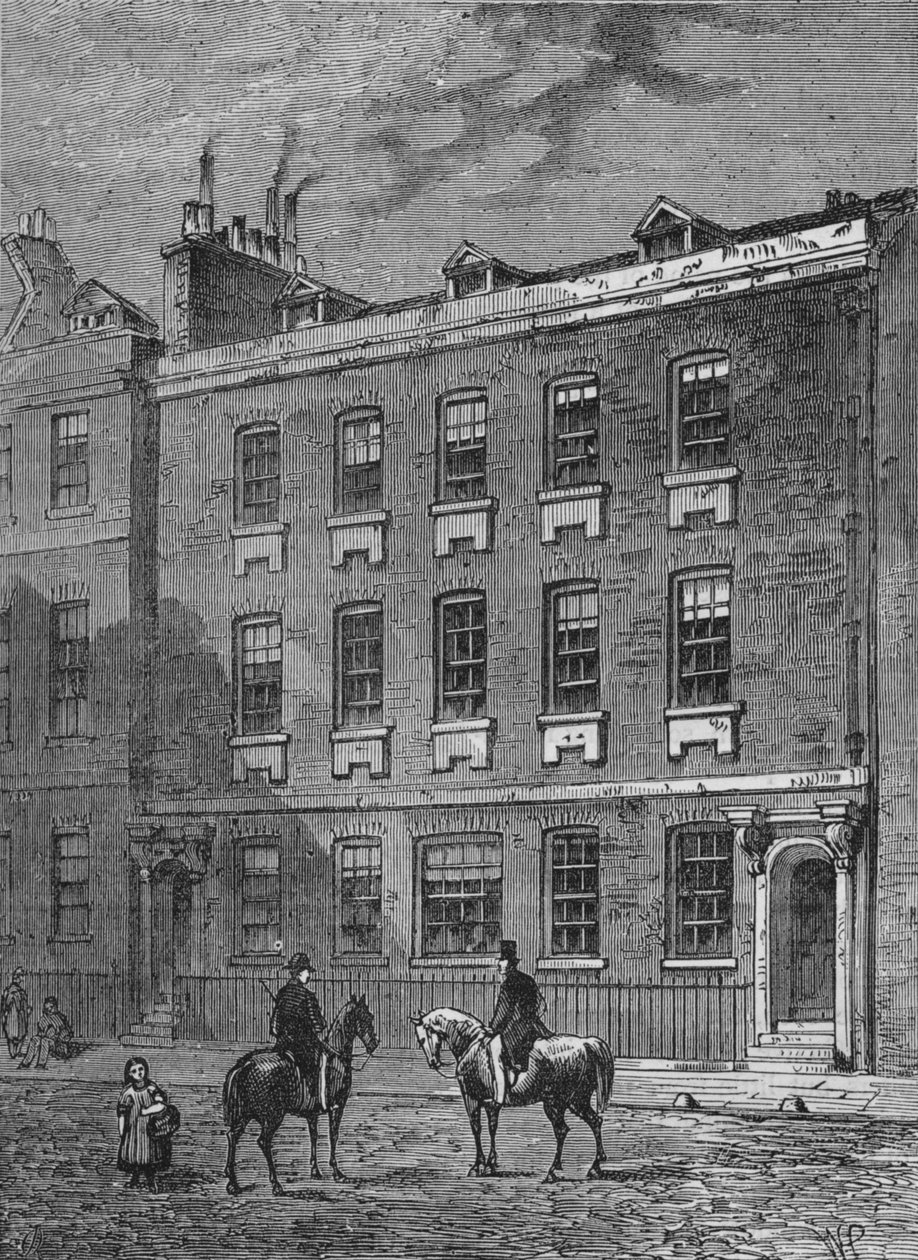 Eversti Bloods House, Westminster, Lontoo, n. 1870 1878 tekijältä Unbekannt