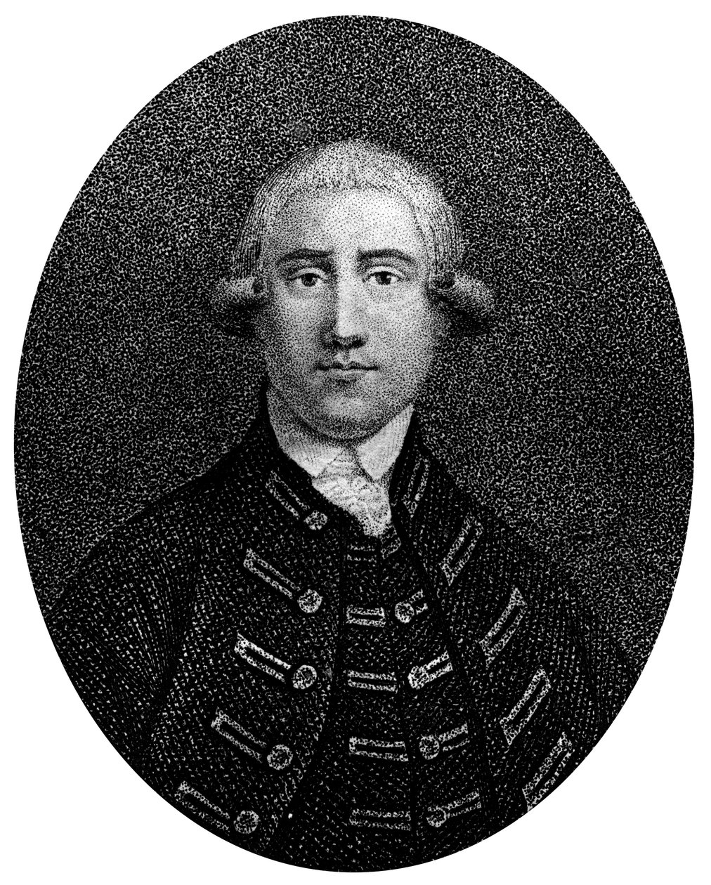 Eversti James Gardiner 1688-1745, skotlantilainen sotilas, 1837 tekijältä Unbekannt