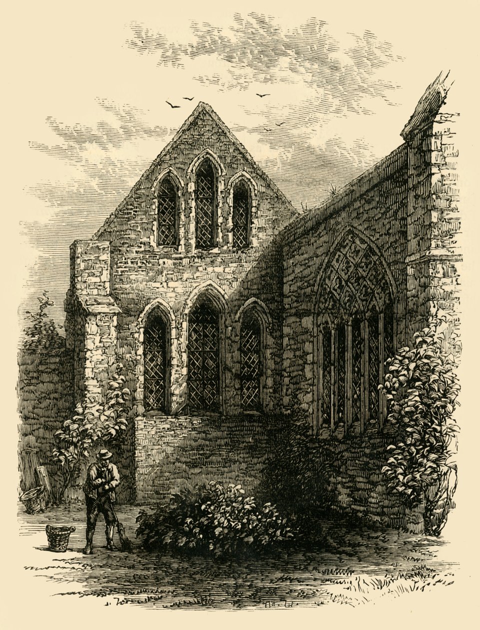 Consistory Court, St. Saviors Church, 1820, c1878. tekijältä Unbekannt