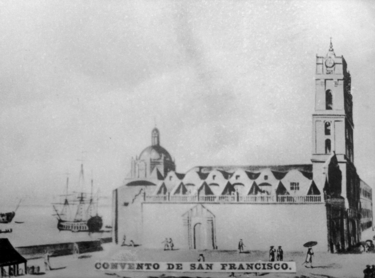 Pyhän Franciscon luostari, 1738, 1920-luku tekijältä Unbekannt