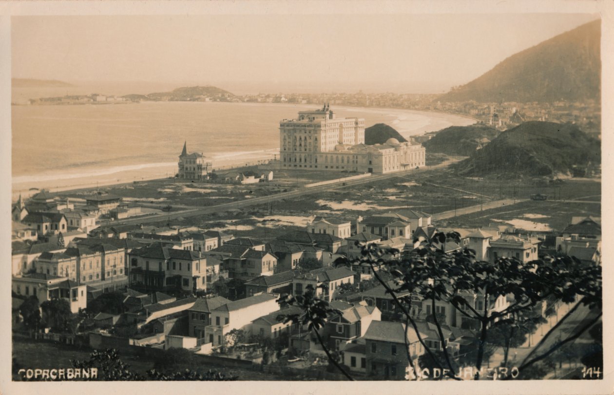 Copacabana. Rio de Janeiro, 1910 tekijältä Unbekannt