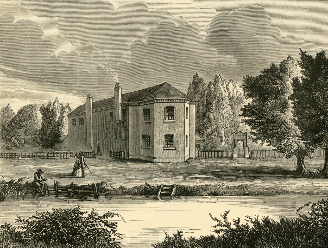 Kööpenhaminan talo, 1872. tekijältä Unbekannt
