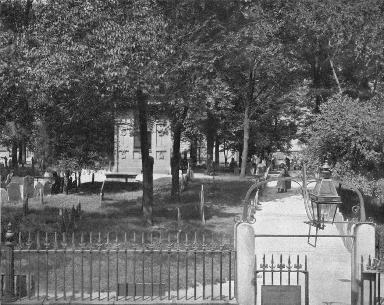 Copps Hill Cemetery, Boston, USA, 1900. tekijältä Unbekannt