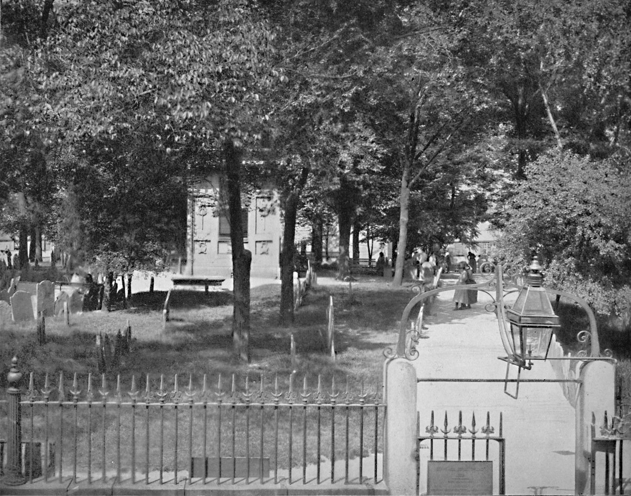 Copps Hillin hautausmaa, Boston, 1897. tekijältä Unbekannt