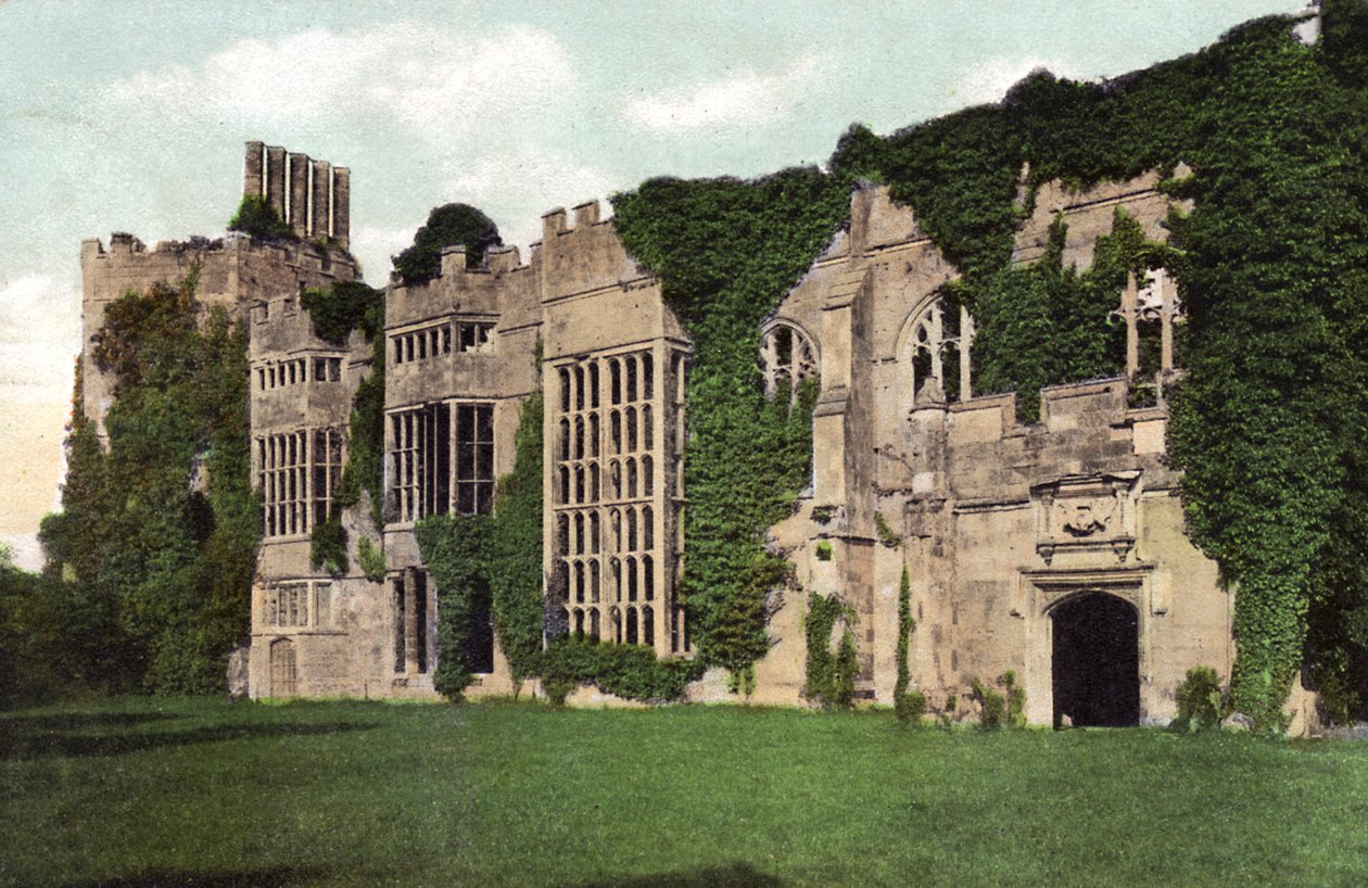 Cowdrayn linna, Midhurst, West Sussex, 1900-1920-luku tekijältä Unbekannt