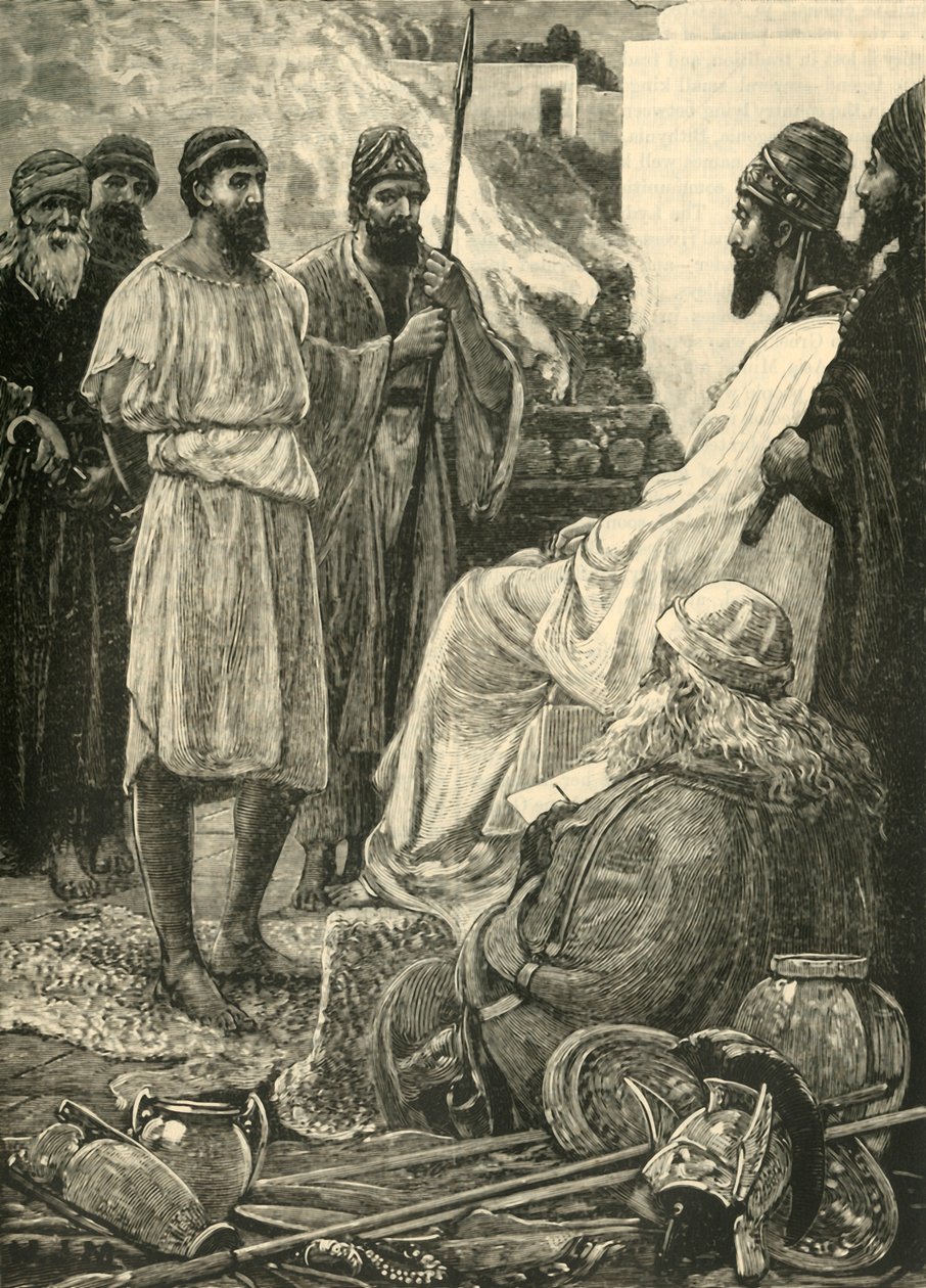 Kyros ja Kroisos, 1890. tekijältä Unbekannt