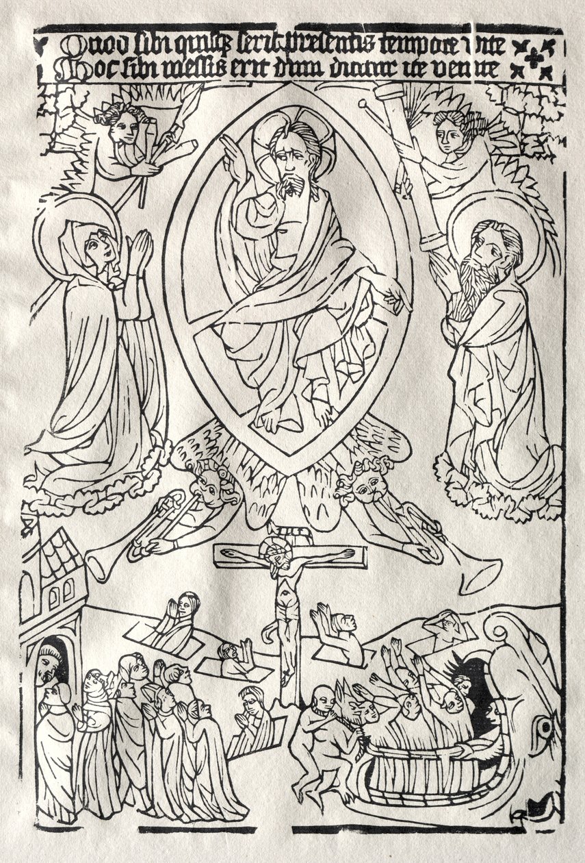 Viimeinen tuomio, n. 1430. tekijältä Unbekannt