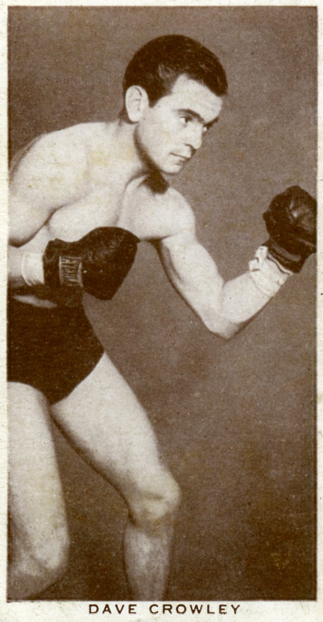 Dave Crowley, brittiläinen nyrkkeilijä, 1938 tekijältä Unbekannt