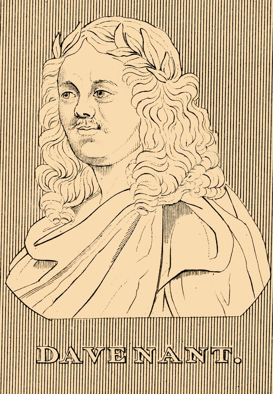 Davenant, 1606-1668, 1830. tekijältä Unbekannt