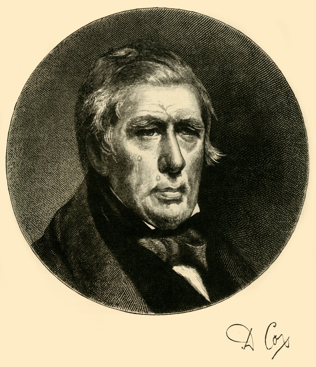 David Cox, 1881. tekijältä Unbekannt