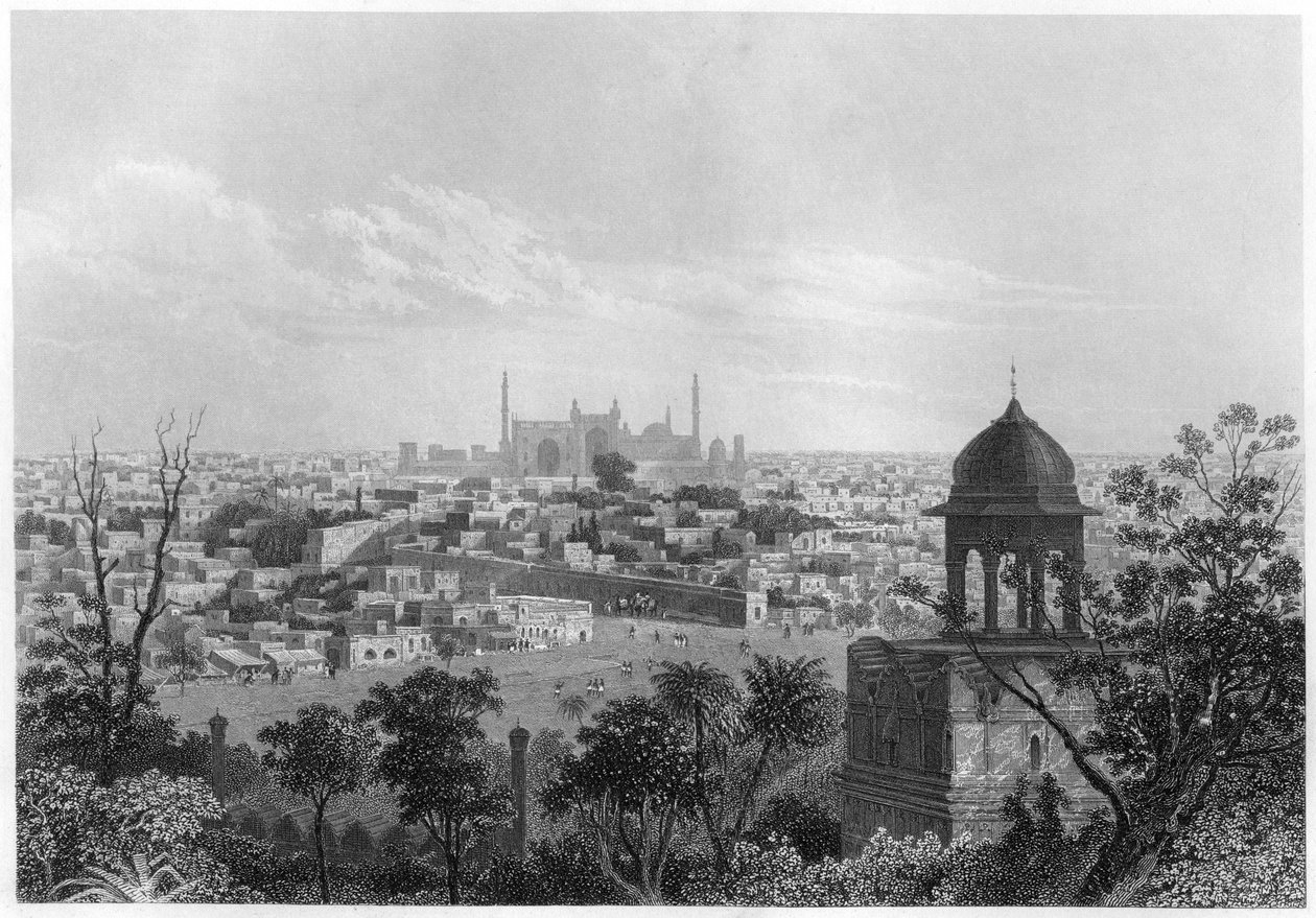 Delhi, Intia, 1860 tekijältä Unbekannt