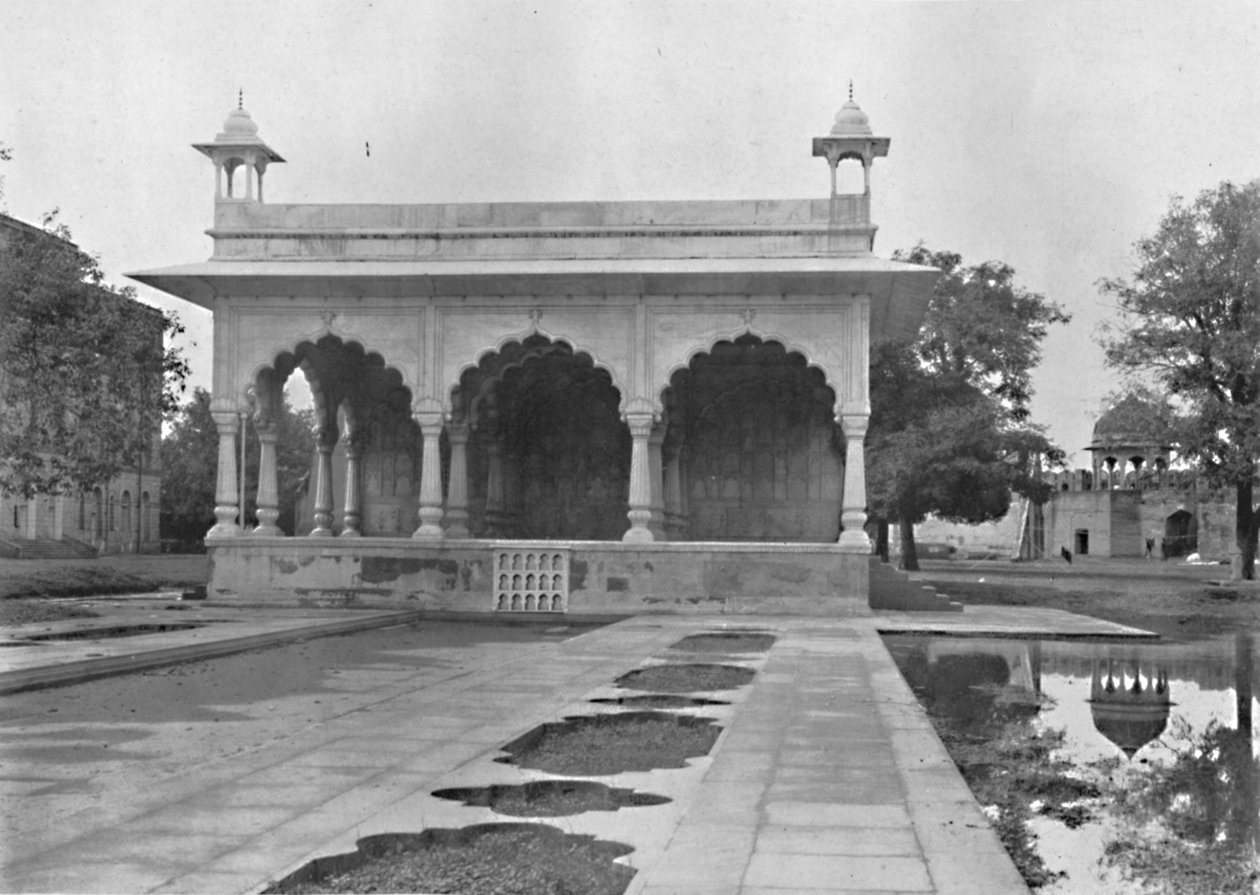 Delhi. Sawanin kesämökki palatsissa, vuodelta 1910. tekijältä Unbekannt
