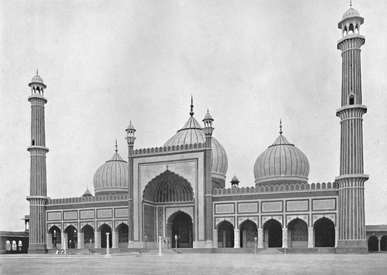 Delhi. Jumma Musjid, 1910. tekijältä Unbekannt