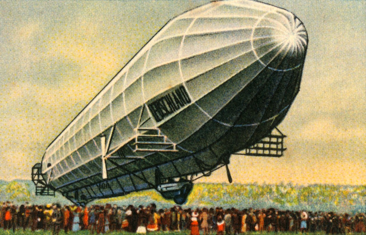 Saksa LZ7 zeppelin, 1910, 1932. tekijältä Unbekannt