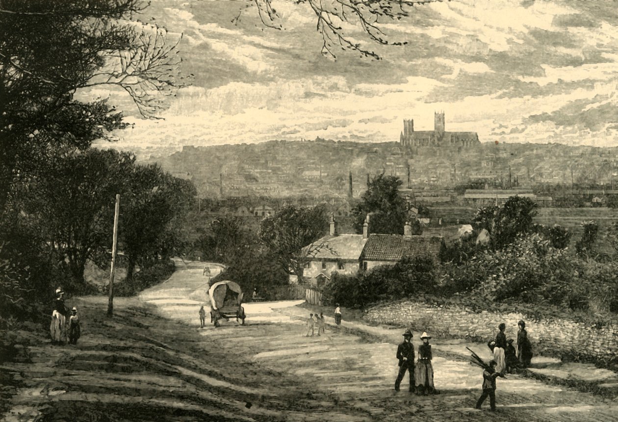 Distant View of Lincoln, 1898. tekijältä Unbekannt