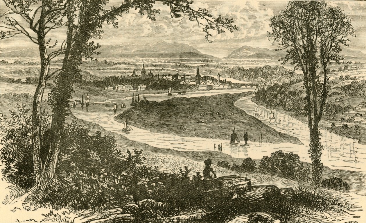 Distant View of Perth, 1898. tekijältä Unbekannt