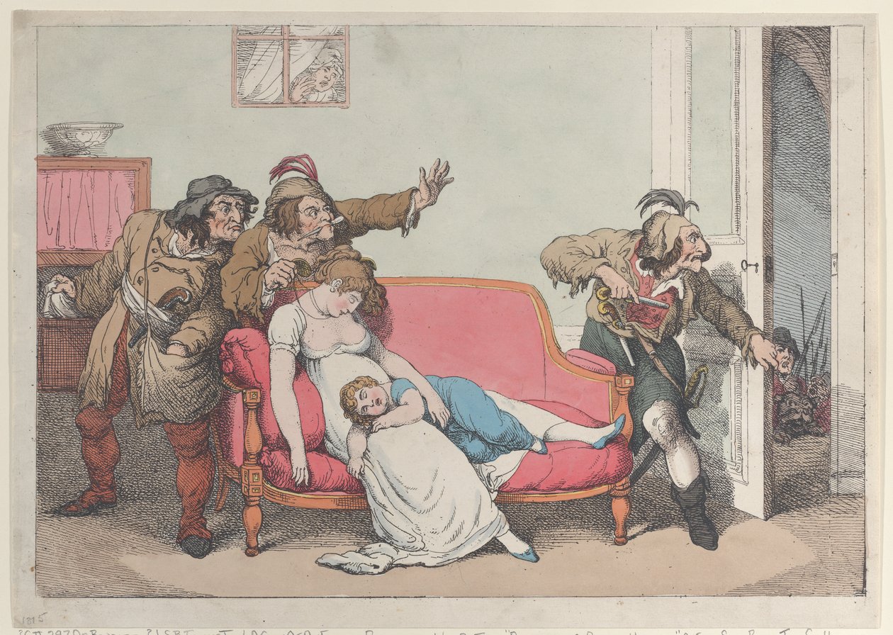 Disturbers of Domestic Happiness, n. 1815, n. 1815. tekijältä Unbekannt