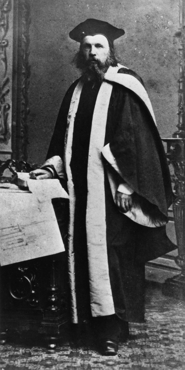 Dmitri Ivanovich Mendeleiev, químic rus, va acabar el 1860 tekijältä Unbekannt