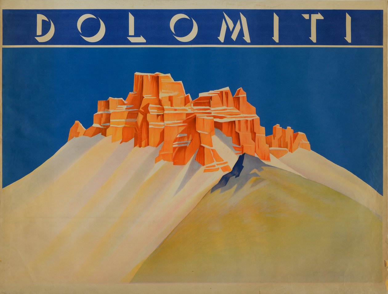 Dolomitit, 1910-1920 luvut. tekijältä Unbekannt
